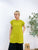 2305020 MMO French Sleeve Tunic Top - GREEN