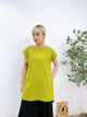 2305020 MMO French Sleeve Tunic Top - GREEN