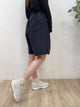 2309057 KR Pleats Shorts - BLACK