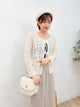 2310061 FR Floral Lace 2way Cardigan