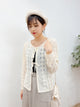 2310061 FR Floral Lace 2way Cardigan