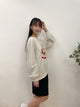 2309061 KR Girl & Animals Pullover - GREY