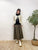 2309064 KR Scallop Collar Heart Cardigan - BEIGE
