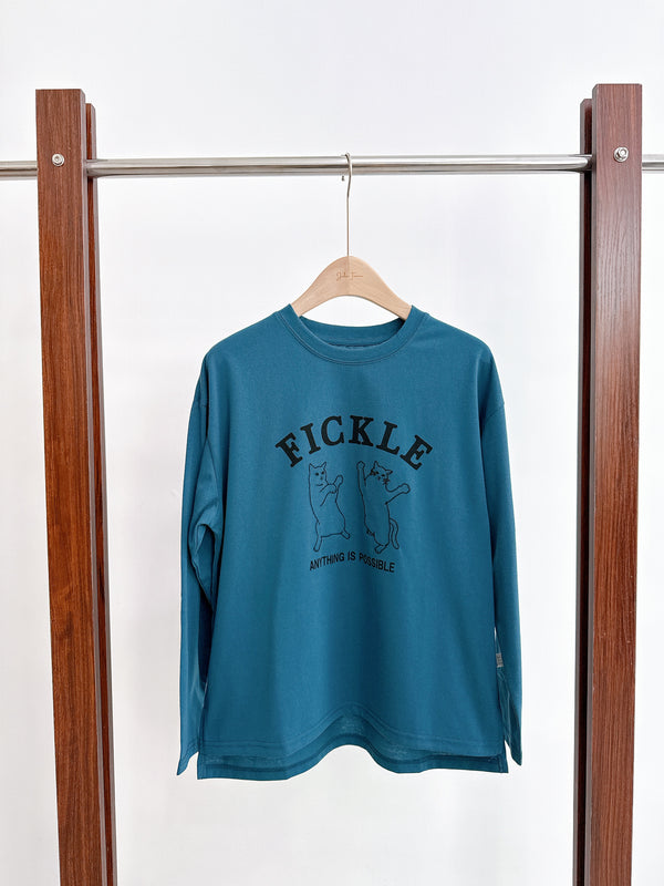 2511050 JT Printed & Embroidered Tee - Blue