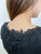 2305029 PO Back Lace Tank Top - BLACK