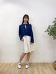 2309023 KR Denim Bows Outer - BLUE