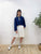 2309023 KR Denim Bows Outer - BLUE