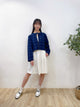 2309023 KR Denim Bows Outer - BLUE