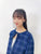2309023 KR Denim Bows Outer - BLUE