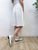 2309067 KR Pleats Cotton Skirt - WHITE