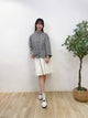 2309063 KR Double Pockets Check Shirt