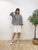 2309063 KR Double Pockets Check Shirt
