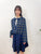 2309023 KR Denim Bows Outer - NAVY