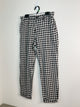 2404169 RA Checked Tapered Pants