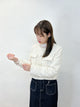 2401130 MA Tweed Short Jacket -White