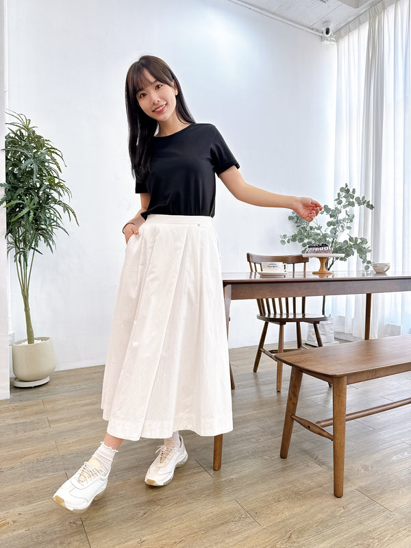 2505001 JF Round Neck Basic Tee - Black