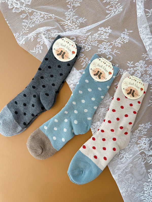 2510016 AU Dots Pattern Socks Set