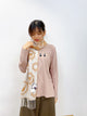 2310074 SO (MIJ) Cats Circle Pattern Stole