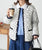2312004 BON  Diamond Quilted Outer - WHITE