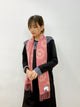 2310074 SO (MIJ) Cats Circle Pattern Stole