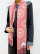 2310074 SO (MIJ) Cats Circle Pattern Stole
