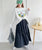 2312007 LO Ribbons Gathered Flare Skirt