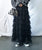2312008 ME Tulle Ruffle Volume Skirt - BLACK