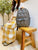 2306077 DP Nylon Quilting Backpack - GREY