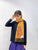 2310073 SO (MIJ) Cats Pattern Narrow Stole