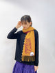 2310073 SO (MIJ) Cats Pattern Narrow Stole