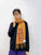 2310073 SO (MIJ) Cats Pattern Narrow Stole