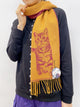 2310073 SO (MIJ) Cats Pattern Narrow Stole