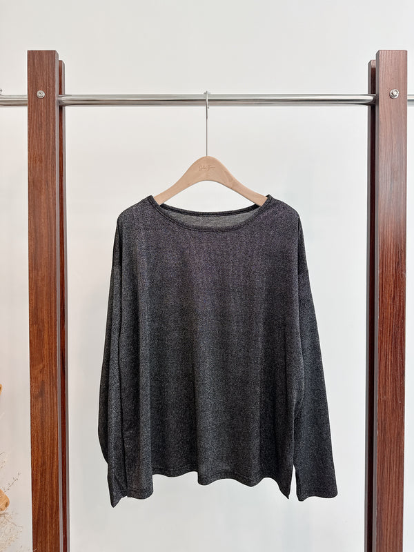 2510069 PF Shimmer Top - Black