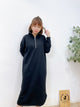 2310101 MY Half Zip OP - BLACK