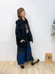 2310064 GL Vintage Denim Vest - BLACK