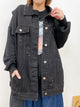 2310064 GL Vintage Denim Vest - BLACK