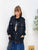 2310064 GL Vintage Denim Vest - BLACK