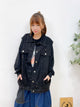 2310064 GL Vintage Denim Vest - BLACK