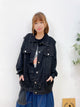 2310064 GL Vintage Denim Vest - BLACK