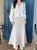 2310020 GL V Neck Drawstring Top - WHITE