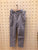 2103093 KR Colour Zipped Skinny Jeans