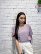 2007001 SP crinkle fabric top