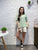 2007001 SP crinkle fabric top