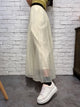 2005071 AS organza skirt - BEIGE