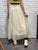 2005071 AS organza skirt - BEIGE