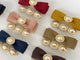 A22024 Bow & Pearls Hair Clip Set
