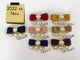 A22024 Bow & Pearls Hair Clip Set