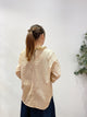 2303017 LUP Wrinkled Frilled	Blouse - Beige