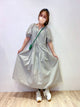 2106084 KR Drawstring Tiered Dress