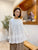 2209026 JP Ruffle Collar Eyelet Poplin Top - White